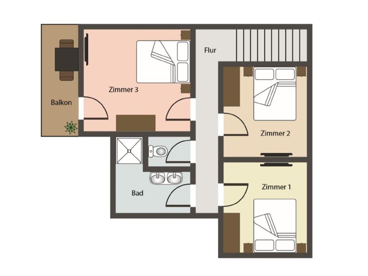 Apartment Am Ziller Швендау Екстериор снимка