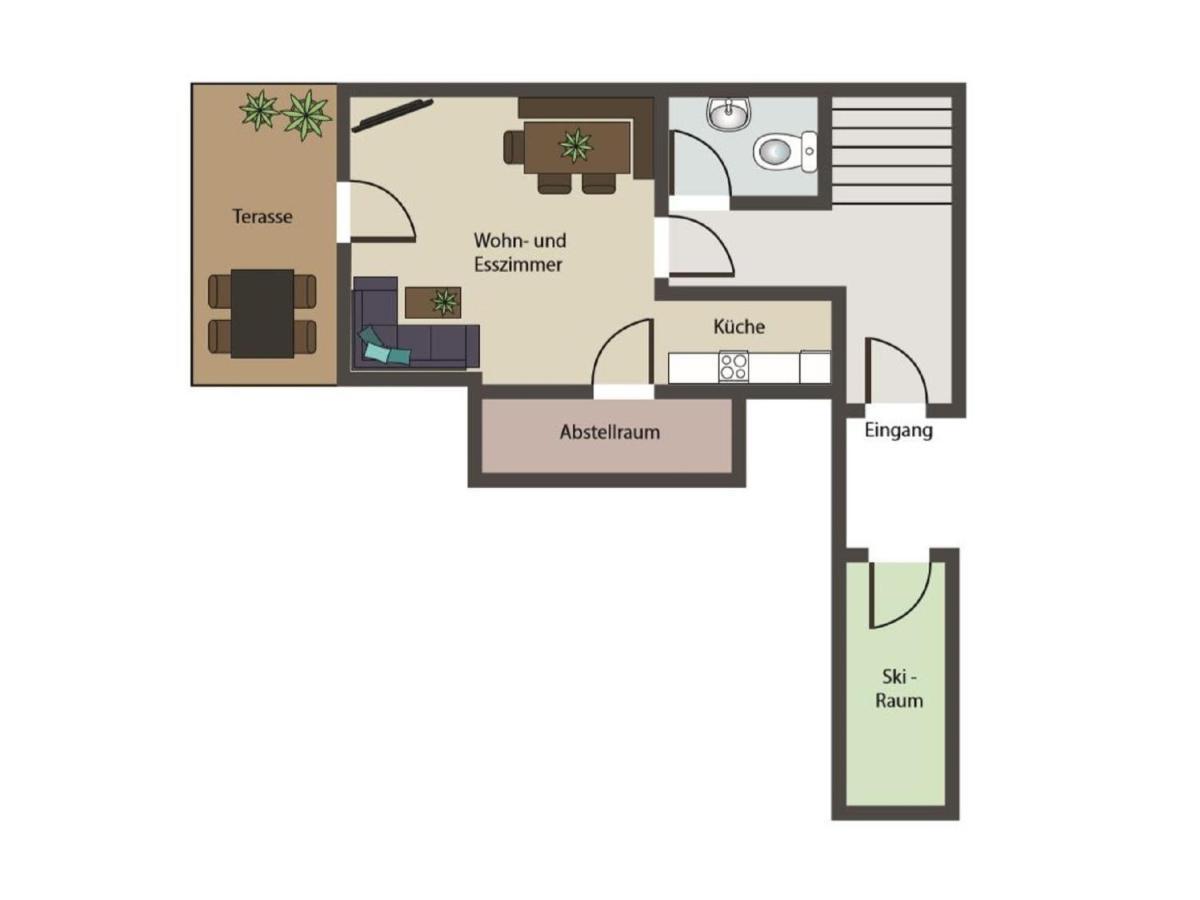 Apartment Am Ziller Швендау Екстериор снимка